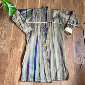 Antique Ikat Robe Kimono Jacket